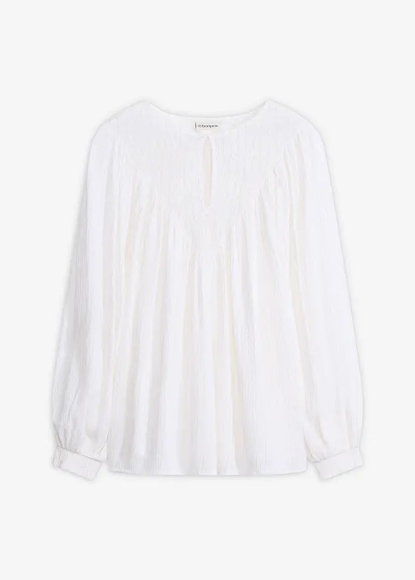 Tunika med broderi, bonprix