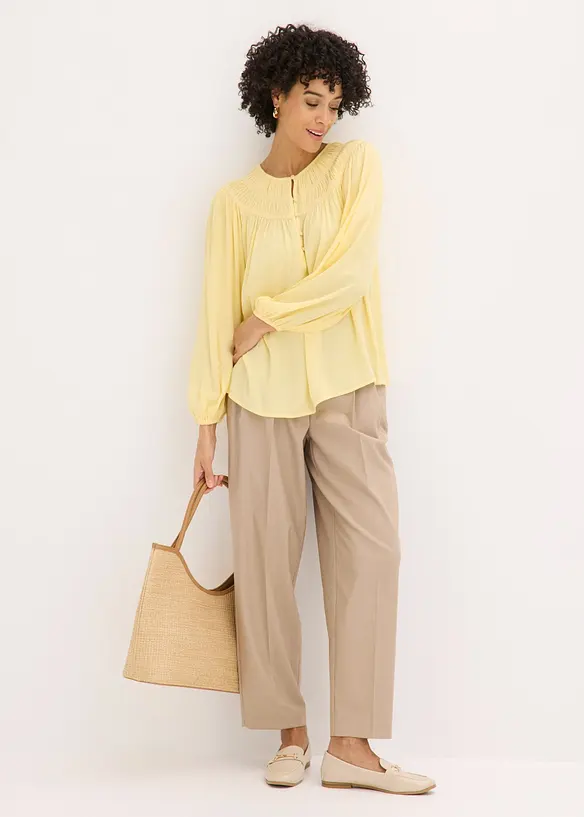 Tunika med spetsband, bonprix