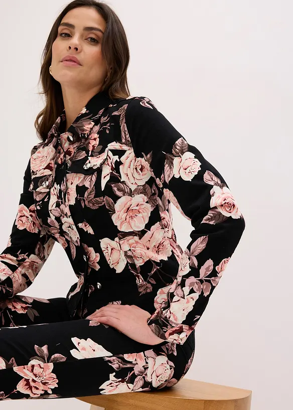 Twilljacka av bomull, bonprix