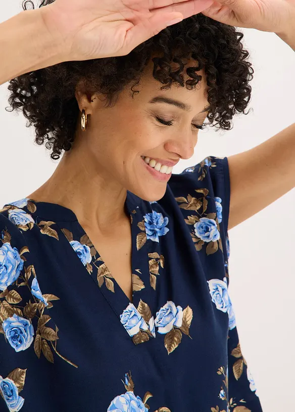 Tunika i h&aring;llbar viskos, bonprix