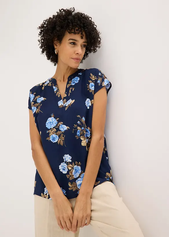 Tunika i h&aring;llbar viskos, bonprix