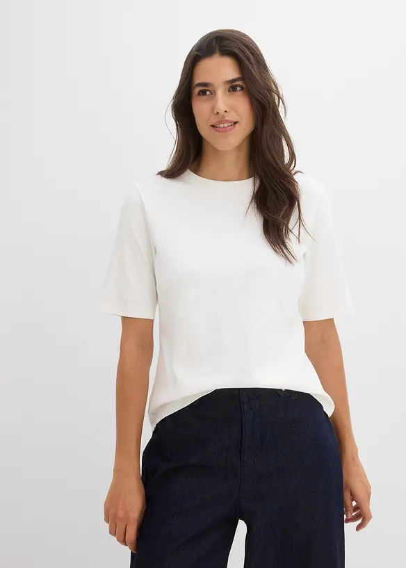 T-shirt i ekologisk bomull, bonprix