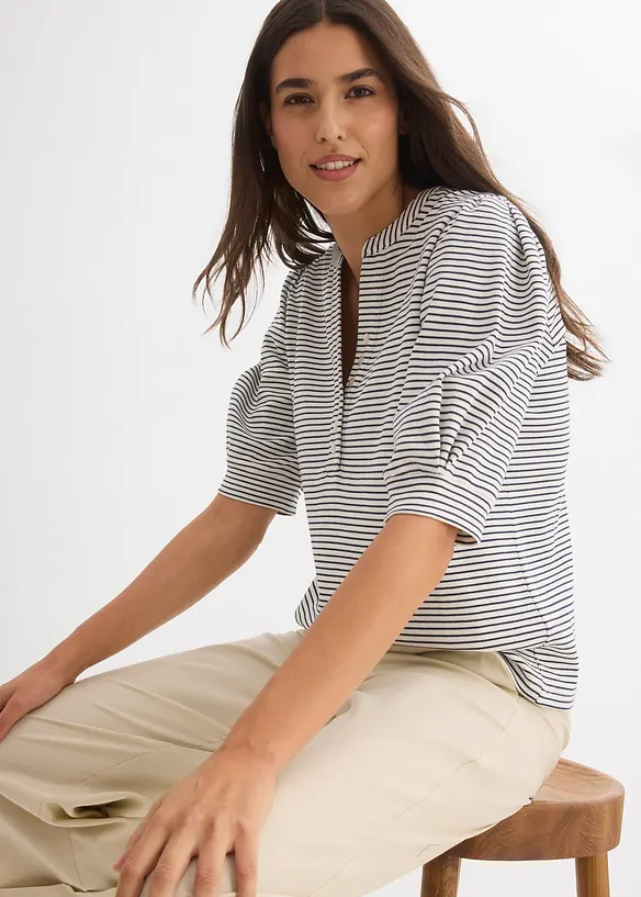 Topp av ekologisk bomull, bonprix