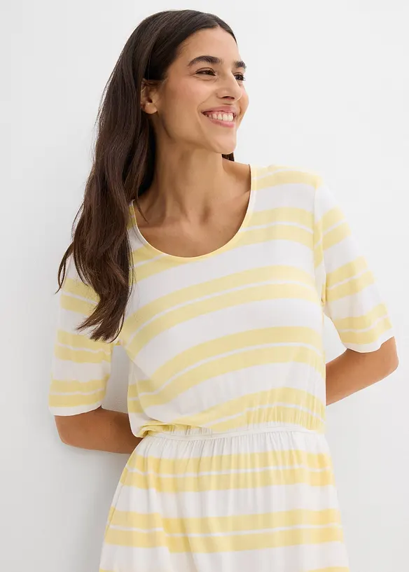 Trik&aring;kl&auml;nning i viskosmix, bonprix