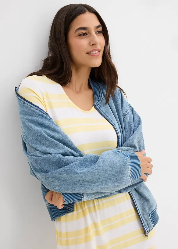 Trik&aring;kl&auml;nning i viskosmix, bonprix