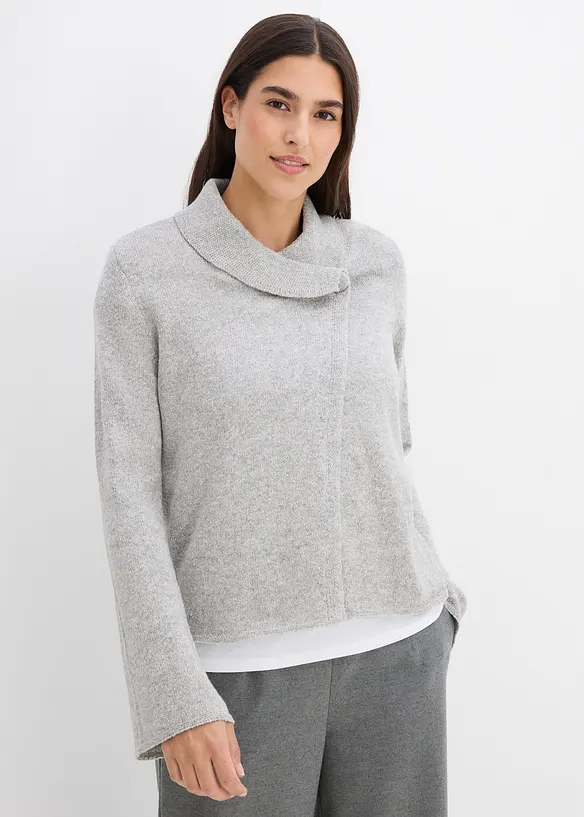 Stickad kofta, bonprix