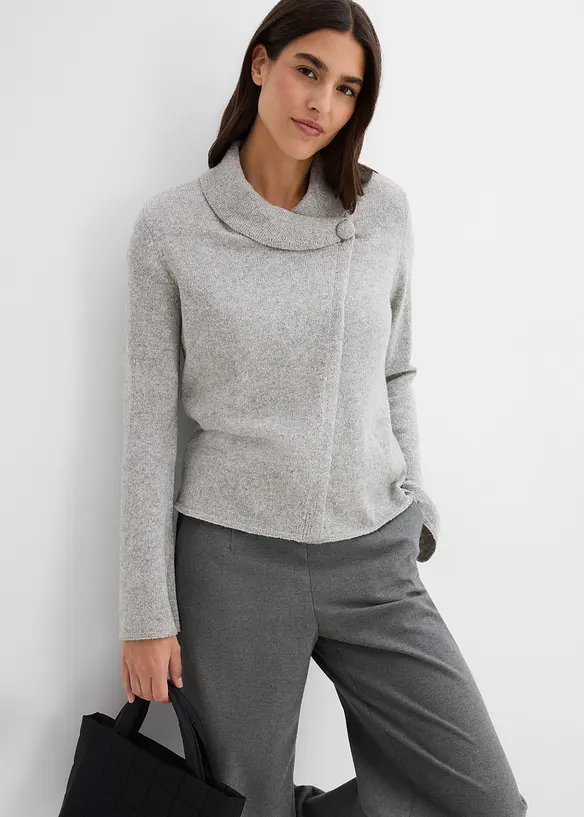 Stickad kofta, bonprix