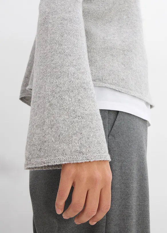 Stickad kofta, bonprix