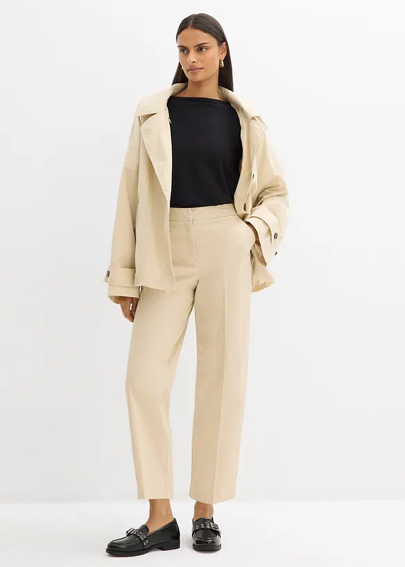 Chinos av bomullstwill, bonprix