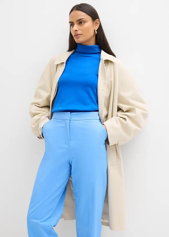 Chinos av bomullstwill, bonprix