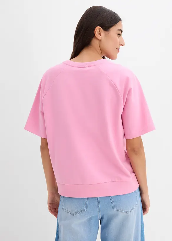 Sweatshirt i bomullsmix, bonprix