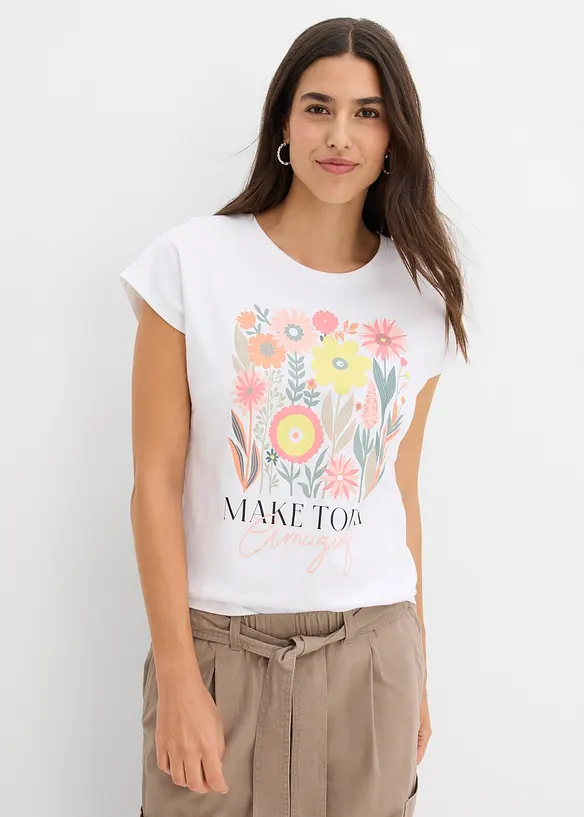 T-shirt i bomull, bonprix