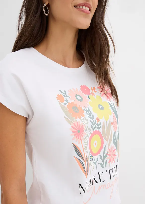 T-shirt i bomull, bonprix