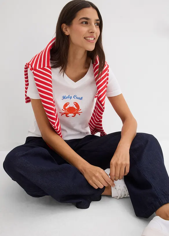 T-shirt i bomull, bonprix