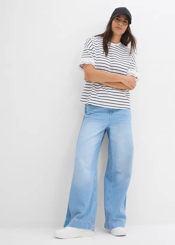 Randig T-shirt, bonprix