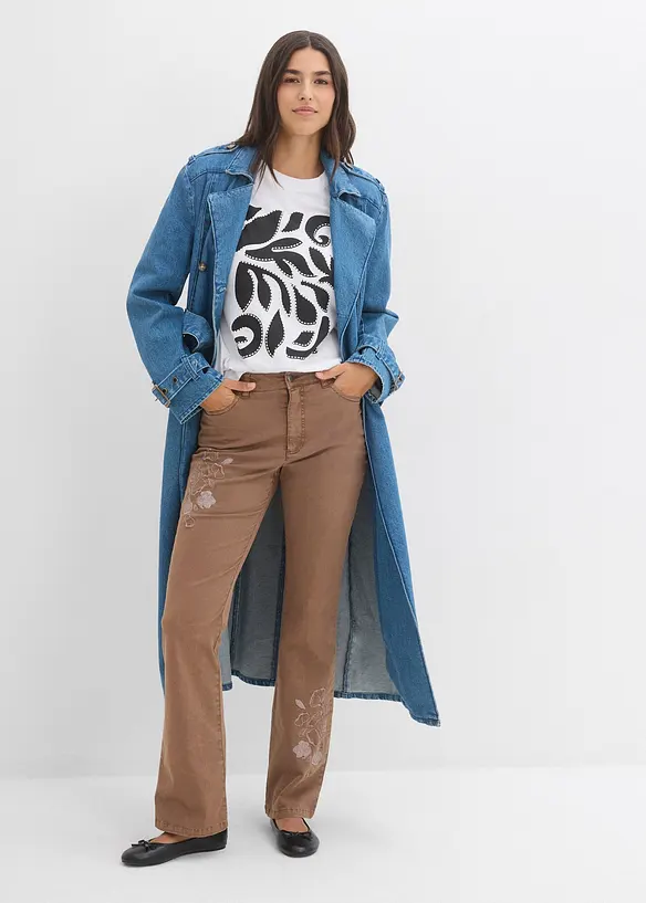 T-shirt av ren ekologisk bomull, bonprix