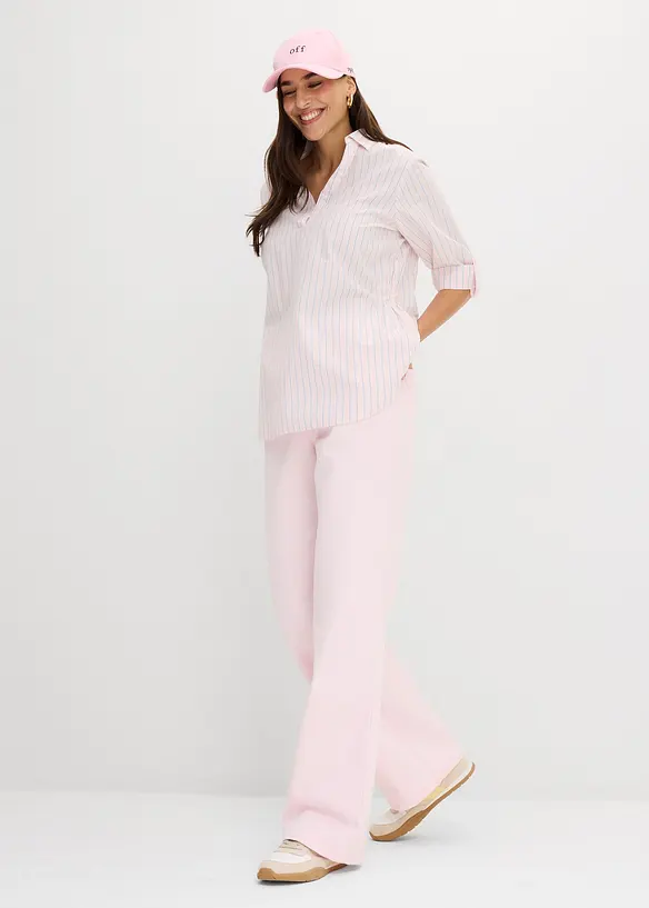 Blus av ren bomull, bonprix