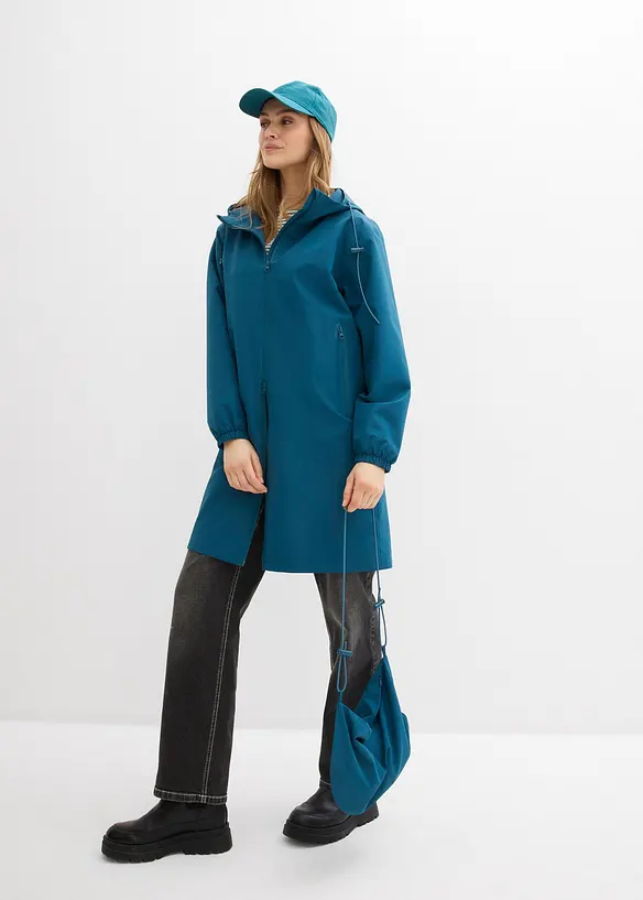 L&auml;tt regnkappa med f&ouml;rvaringsp&aring;se, bonprix