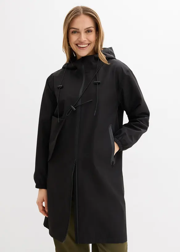 L&auml;tt regnkappa med f&ouml;rvaringsp&aring;se, bonprix