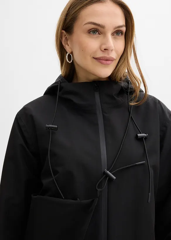 L&auml;tt regnkappa med f&ouml;rvaringsp&aring;se, bonprix