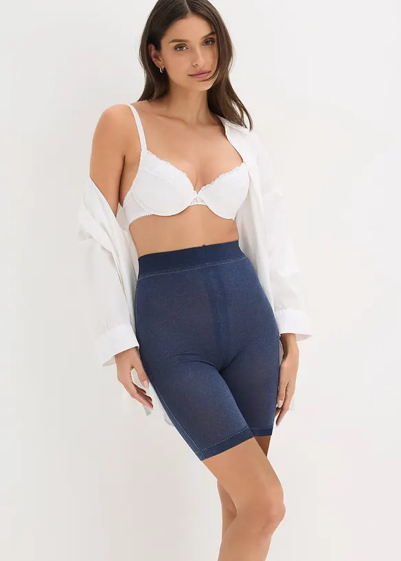 Cykelbyxa med anti skav-effekt (110 den), bonprix