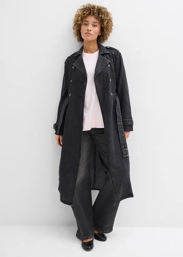 L&aring;ng&auml;rmad topp i ekologisk bomull, bonprix