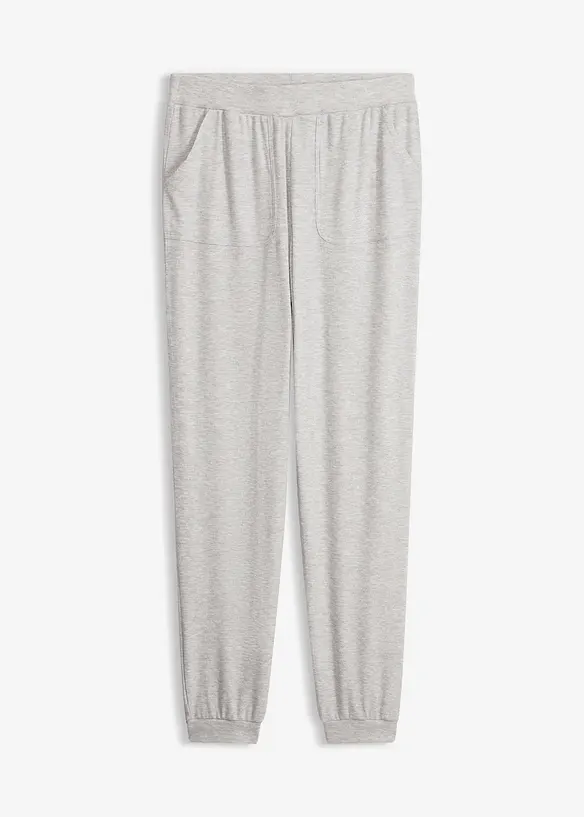 Mysbyxa av ribbat viskosmaterial, bonprix