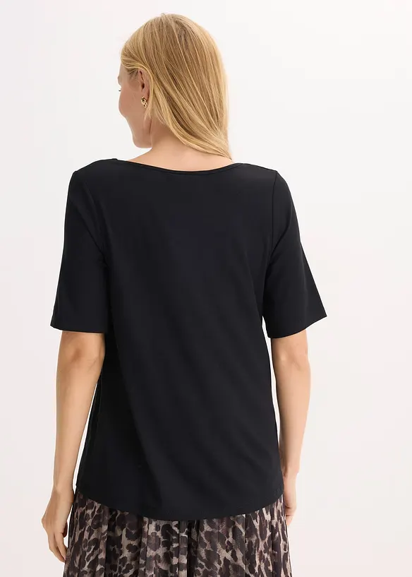 Topp med korslagd detalj, bonprix