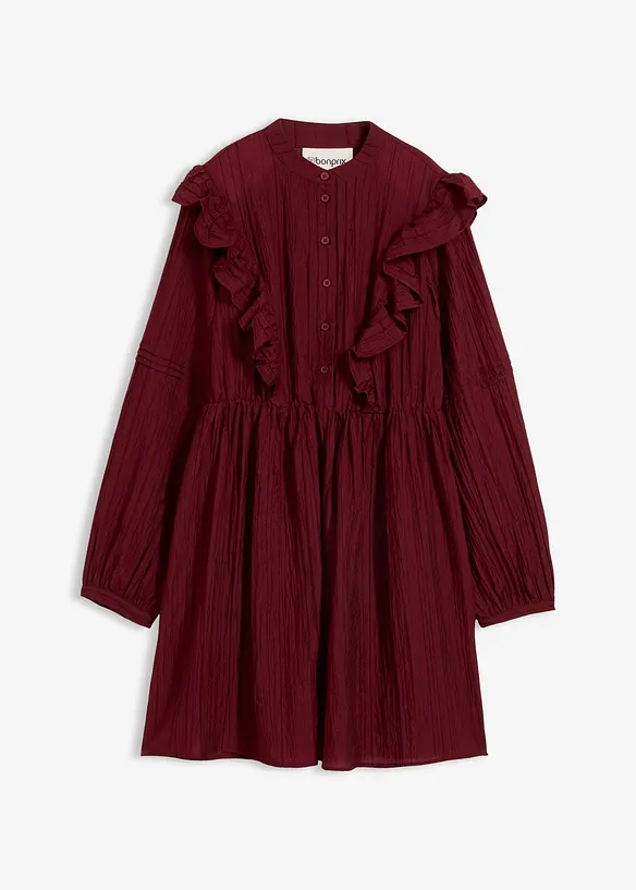 Kl&auml;nning med volanger, bonprix