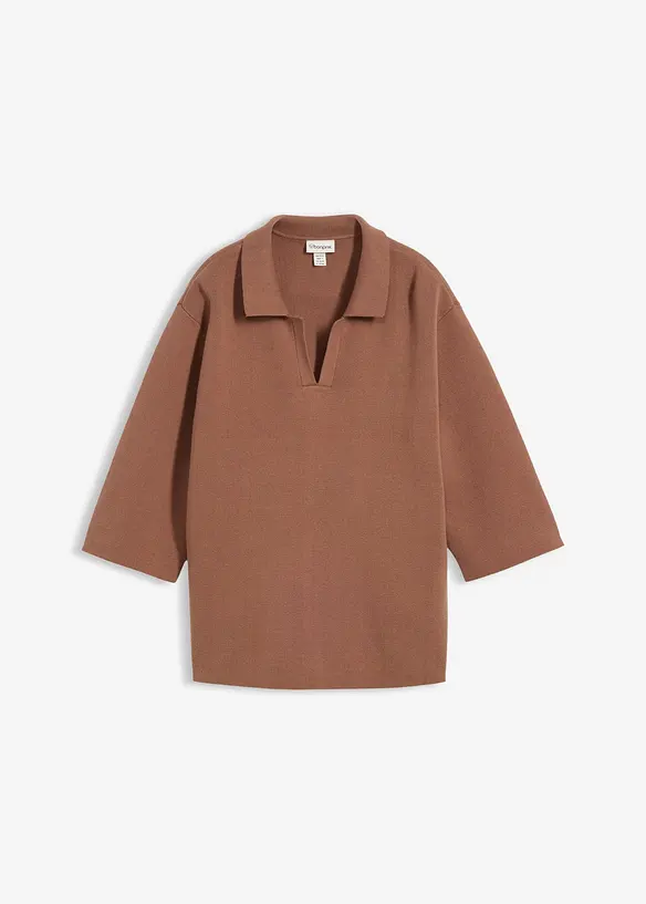 Stickad pik&eacute;tr&ouml;ja, bonprix