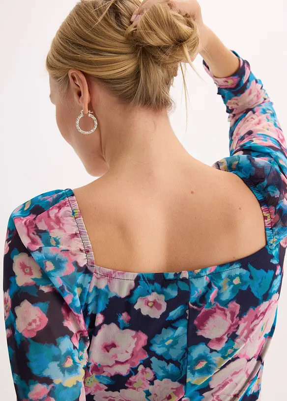 Insv&auml;ngd midikl&auml;nning av mesh, bonprix