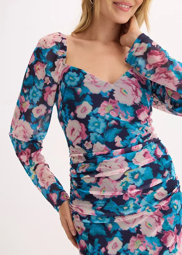 Insv&auml;ngd midikl&auml;nning av mesh, bonprix