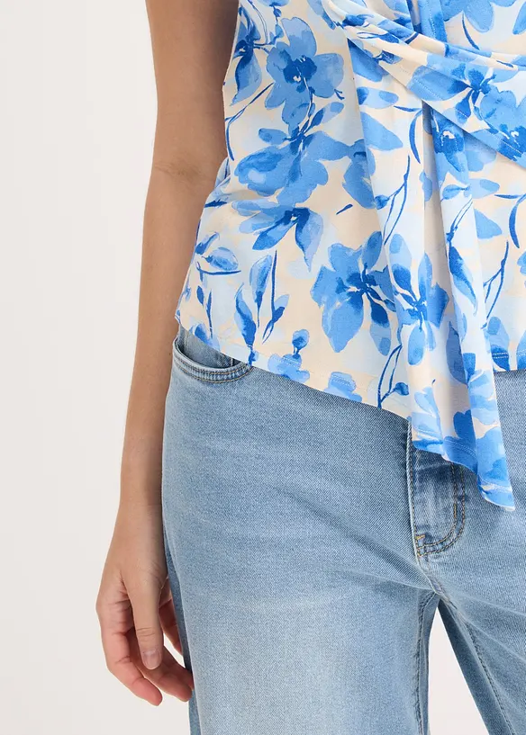 Topp med knutdetalj, bonprix