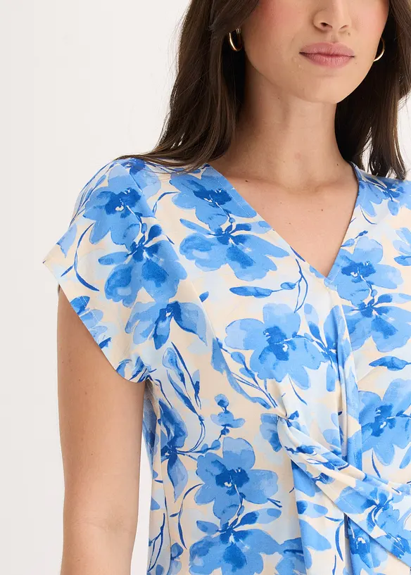 Topp med knutdetalj, bonprix