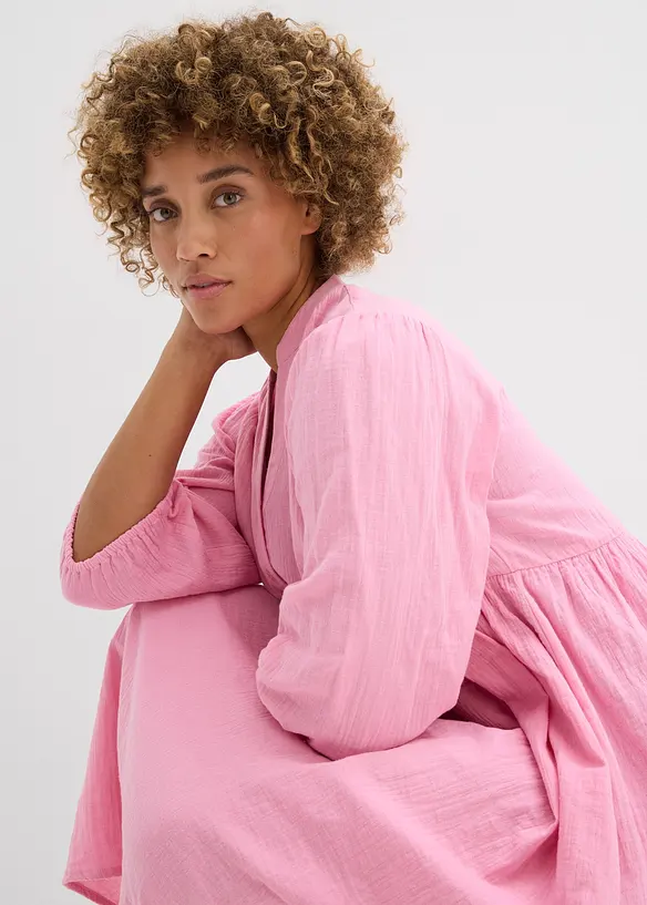 Tunikakl&auml;nning av mjuk muslin, bonprix