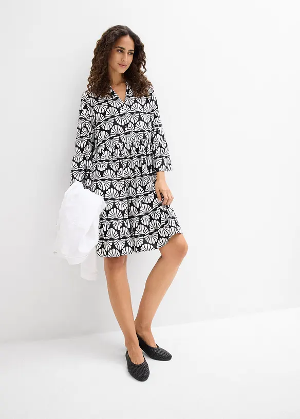 Tunikakl&auml;nning i f&ouml;ljsam viskos, bonprix