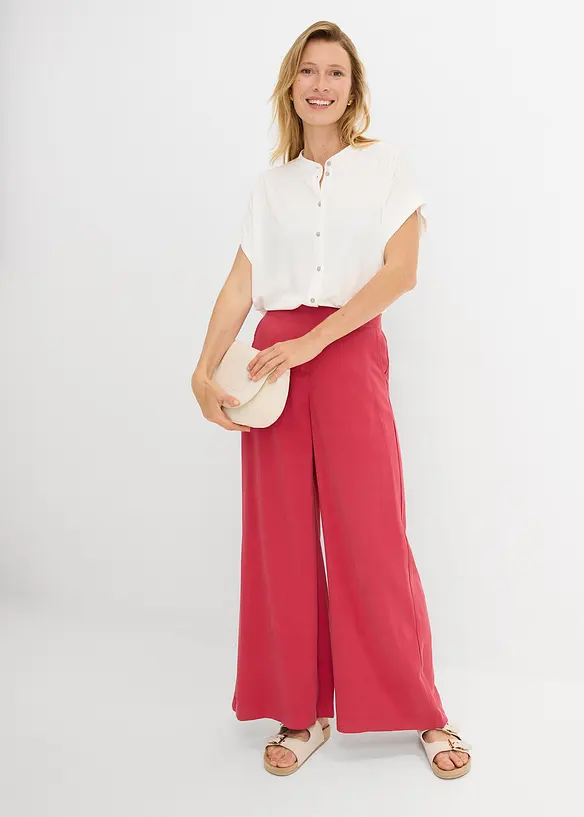 Palazzobyxa av viskosmix, bonprix