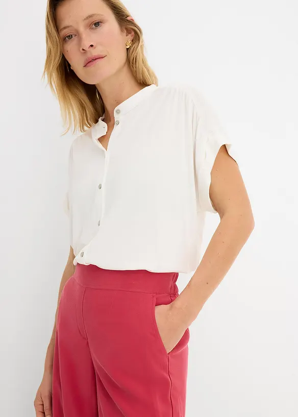 Palazzobyxa av viskosmix, bonprix