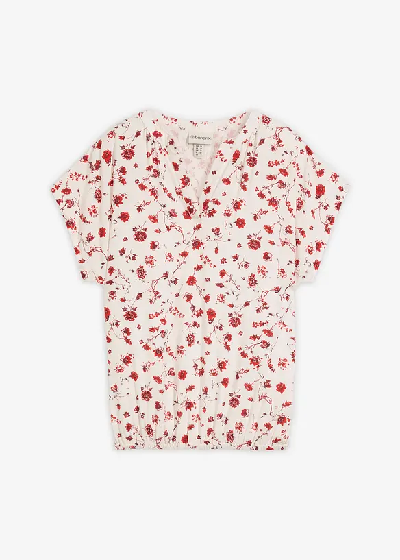 Blustunika i b&ouml;ljande viskos, bonprix