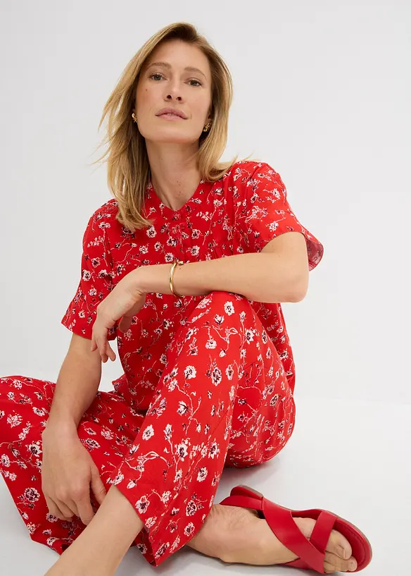 Blustunika i f&ouml;ljsam viskos, bonprix