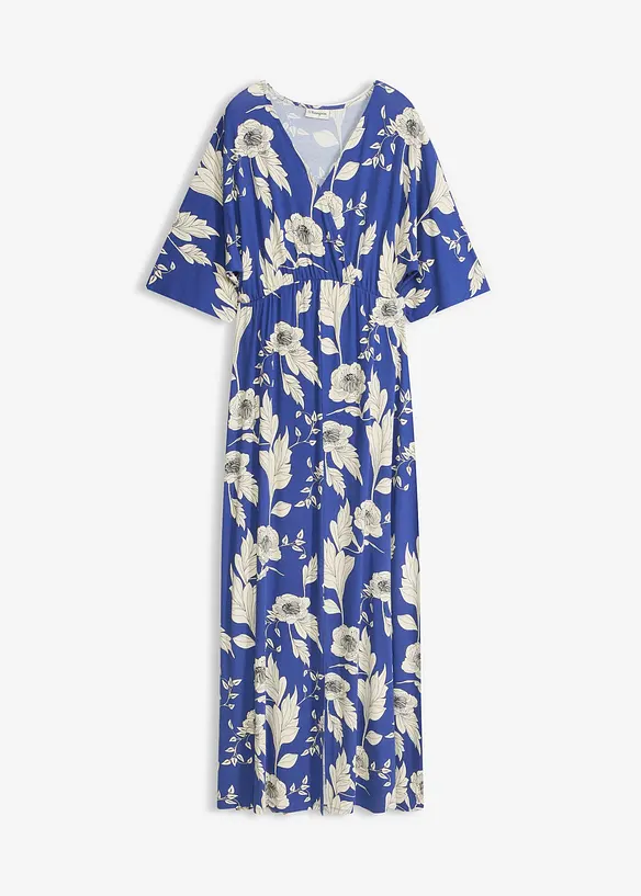 Jerseykl&auml;nning i mjuk viskosmix, bonprix