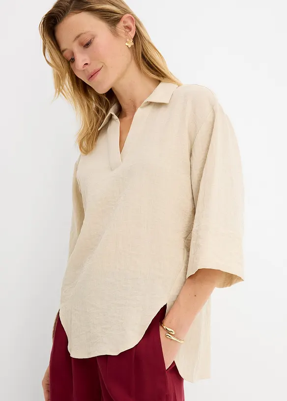 Tunika av mjuk viskosmix, bonprix