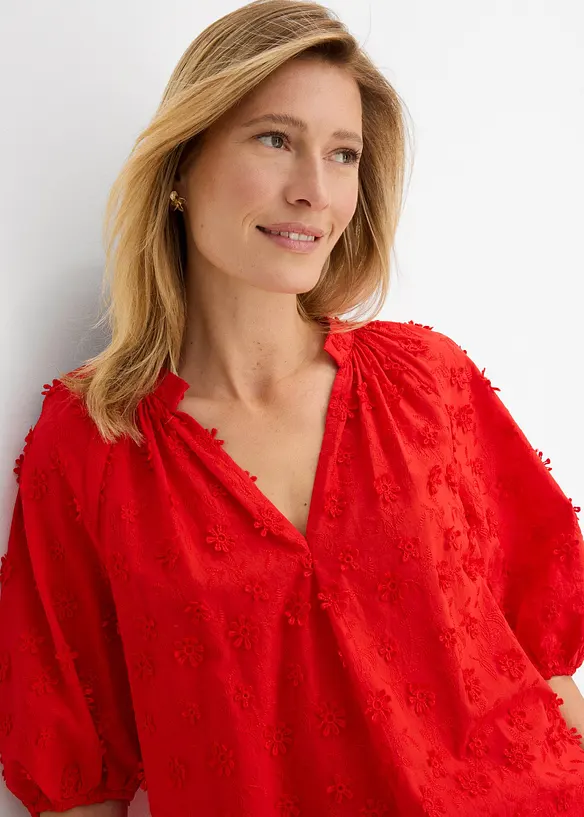 Blustunika i bomull, bonprix