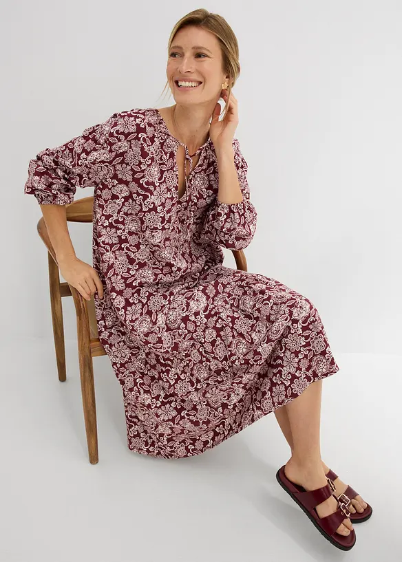 Tunikakl&auml;nning i f&ouml;ljsam viskos, bonprix