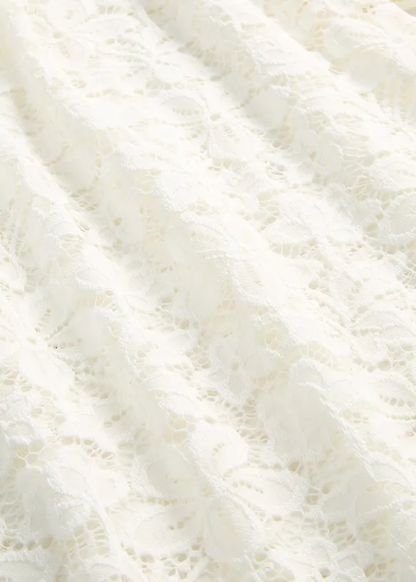 Spetstopp med insv&auml;ngd midja, bonprix