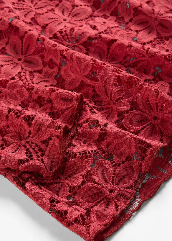 Spetstopp med insv&auml;ngd midja, bonprix