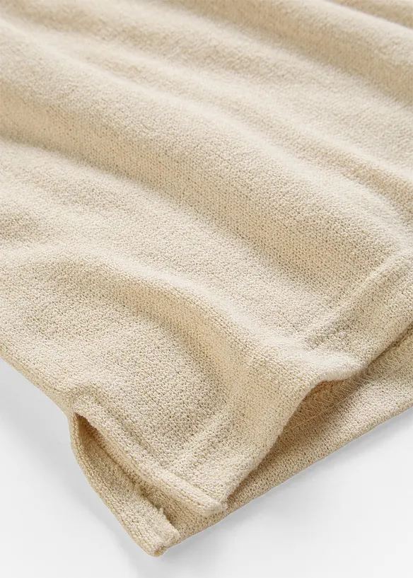 Pik&eacute;tr&ouml;ja med stickad look, bonprix