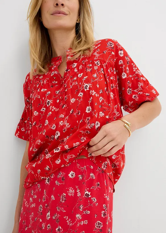 Jerseykjol i bomullsstretch, bonprix