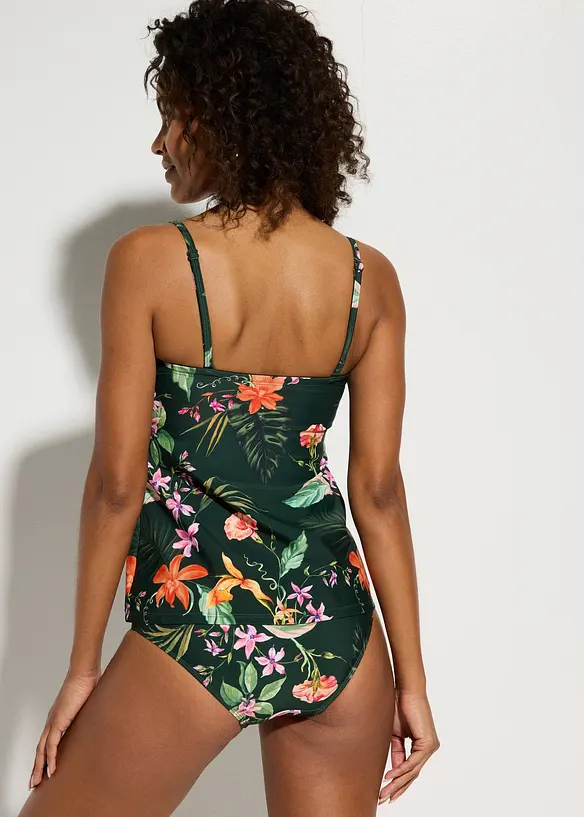 Band&aring;tankini med omlottdetalj (2 delar), bonprix