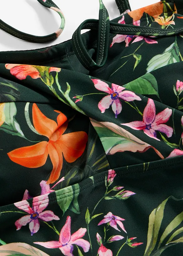 Band&aring;tankini med omlottdetalj (2 delar), bonprix